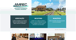 Desktop Screenshot of amrec.com.br
